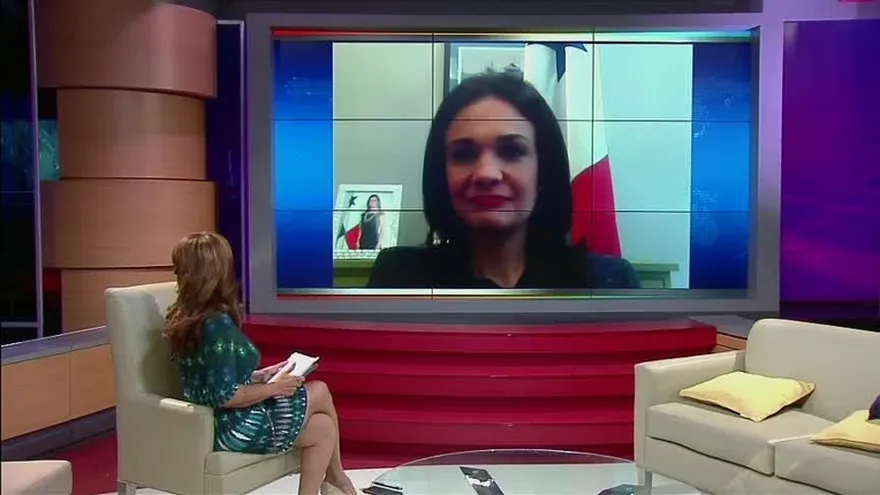 La canciller Isabel Saint Malo de Alvarado responde a dudas surgidas por nuevos límites del mar territorial