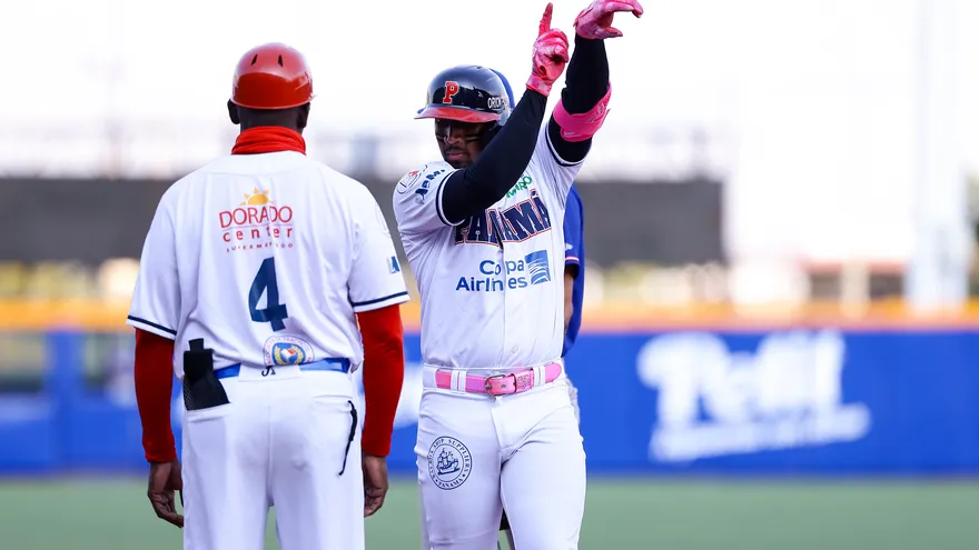Panamá (Federales de Chiriquí) durante su partido ante Puerto Rico en la Serie del Caribe 2026