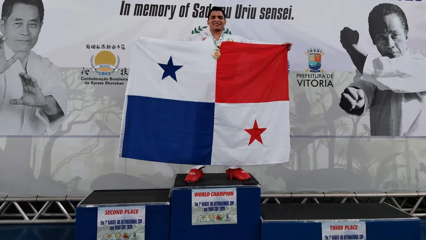 Panamanians win multiple gold medals at international karate event in Brazil