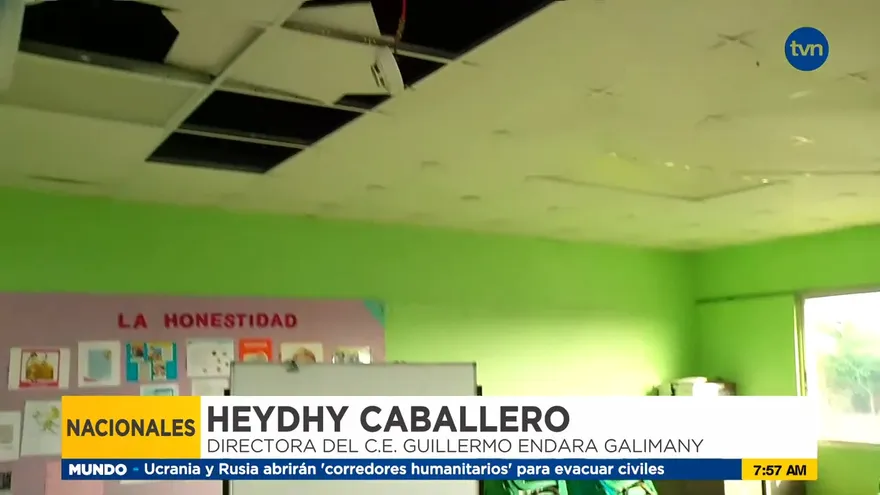 Preocupa estado de escuela Guillermo Endara Galimany en La Chorrera