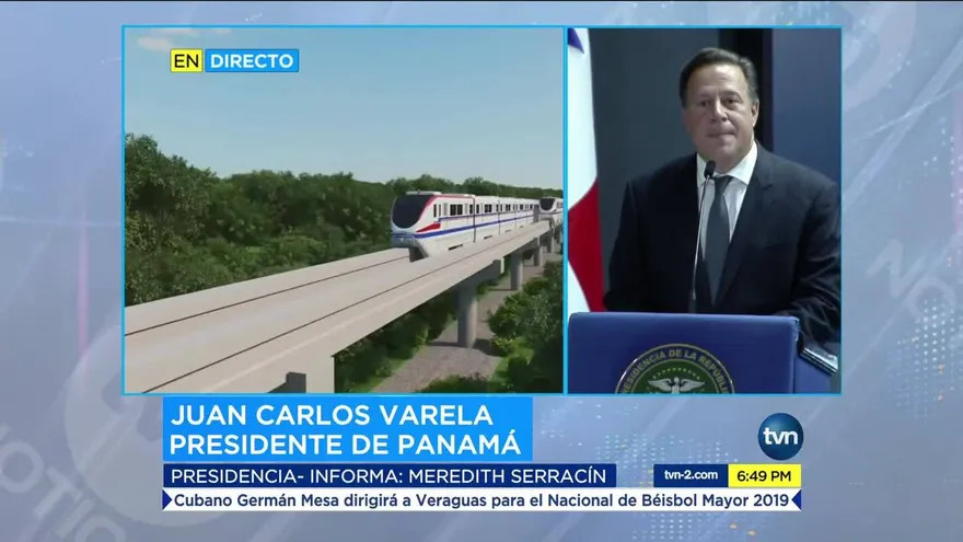 Varela anuncia detalles de la Línea 3 del Metro
