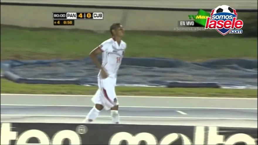 Este es el gol de Ismael Diaz Panamá 4-0 Cuba