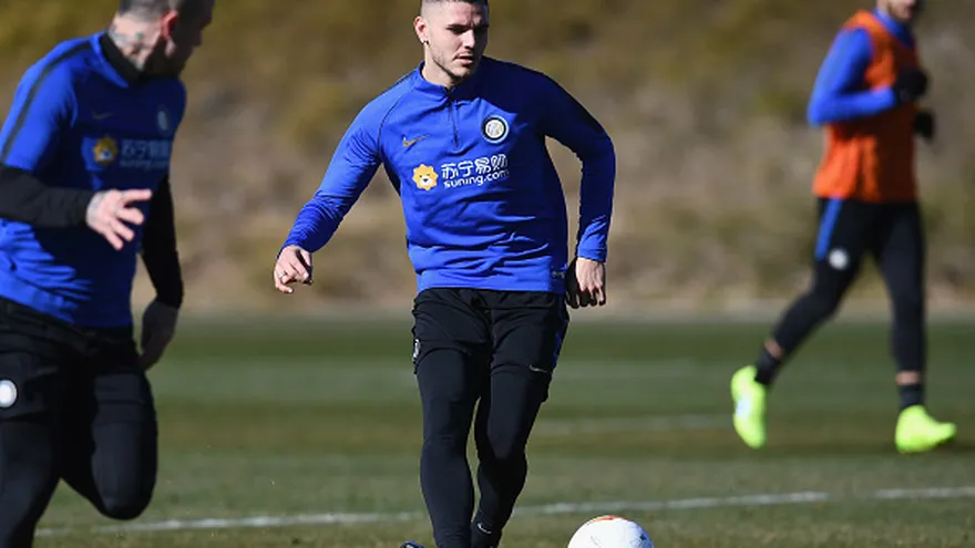 Icardi vuelve a trabajar con el grupo un mes y medio después | Agencia