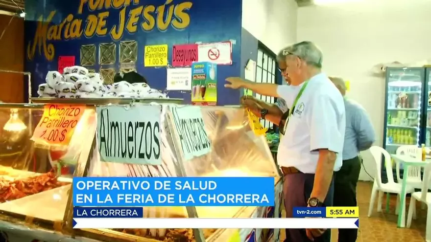 Realizan operativos de salud en la feria de La Chorrera