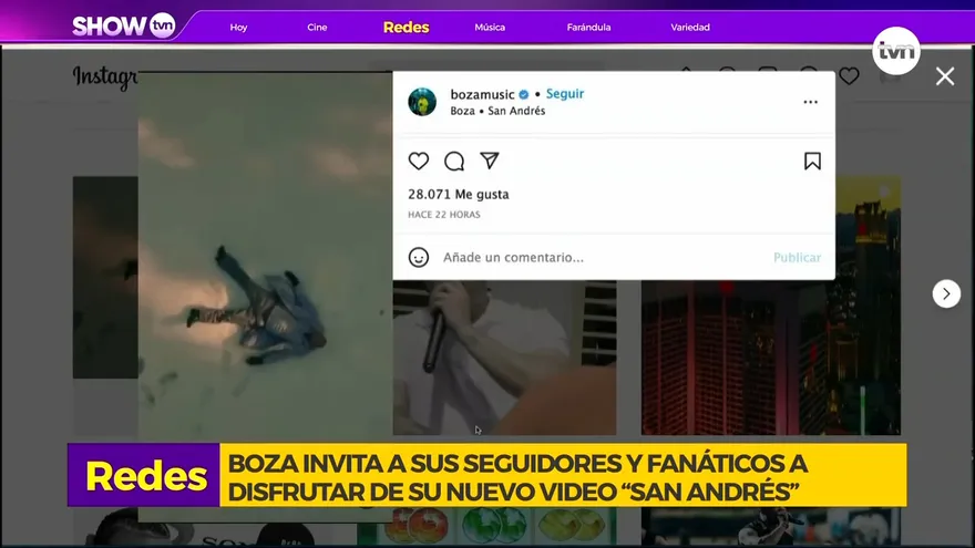 Boza se presenta en los premios ‘Nuestra Tierra’ en Colombia