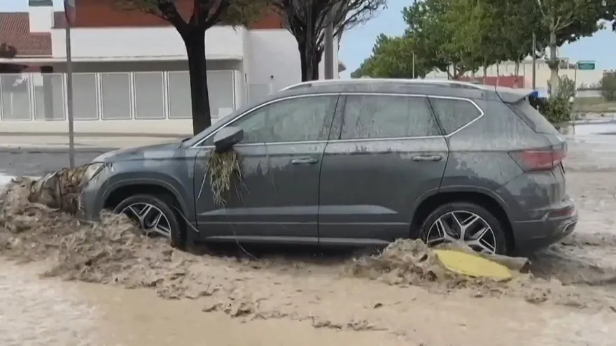Violenta tormenta arrasa con todo a su paso en España