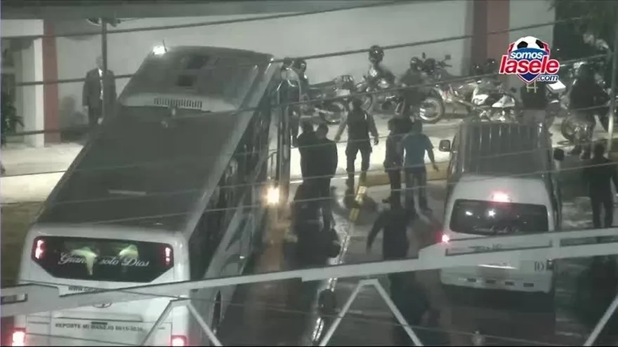 Así llegó la selección de México al Rommel Fernández