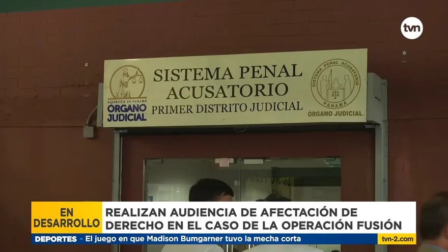 Realizan audiencia a detenidos en operación Fusión