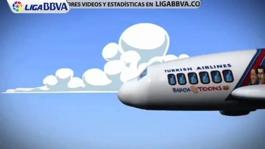 Alex Song ya tiene su Barca Toon