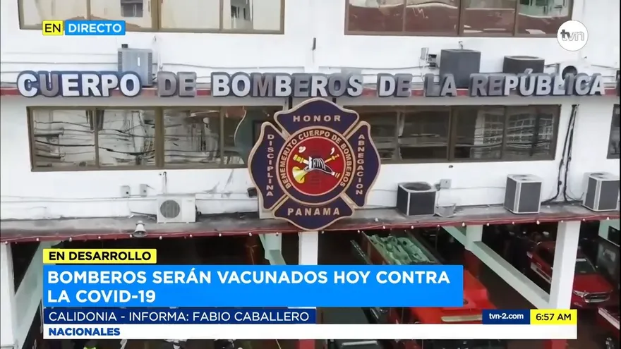 Bomberos recibirán vacunas desde este jueves