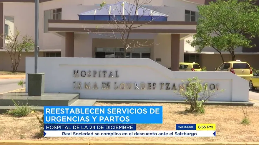 Reabren hospital de la 24 de Diciembre