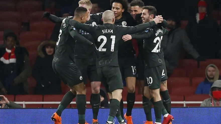Mánchester City le gana al Arsenal
