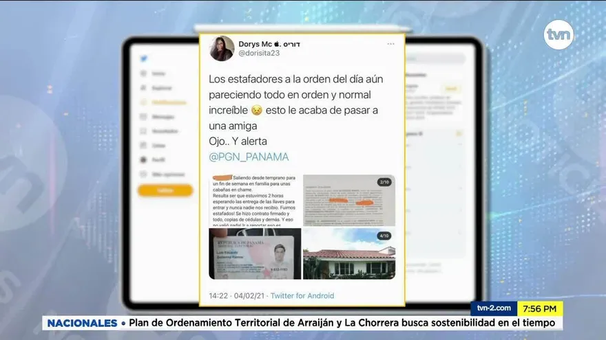 Denuncias de estafas por alquiler de estancias y cabañas
