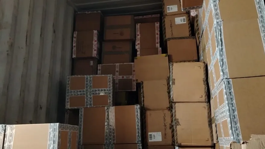 Retención de vehículo con mercancía valorada en $100 mil dólares