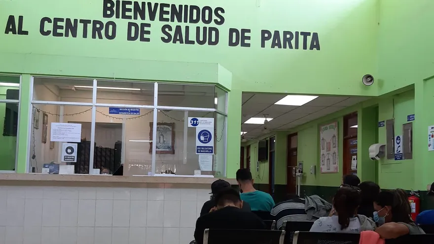 Centro de Salud Edelmira Luna, en el distrito de Parita, provincia de Herrera.