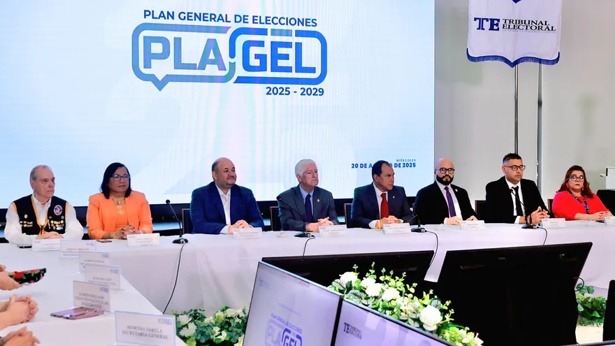 Presentación del Plan General de Elecciones.
