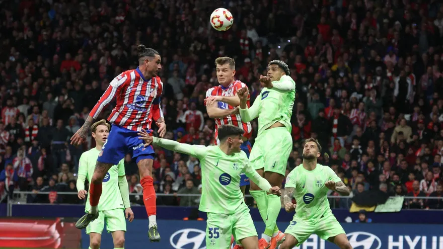 Barcelona vs Atlético Madrid (archivo)