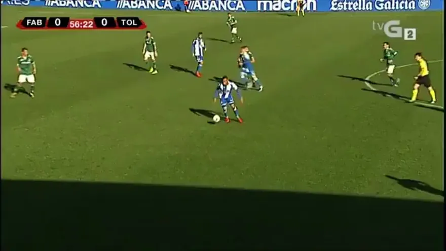 Miren este golazo de Ismael Díaz con el RCD Fabril