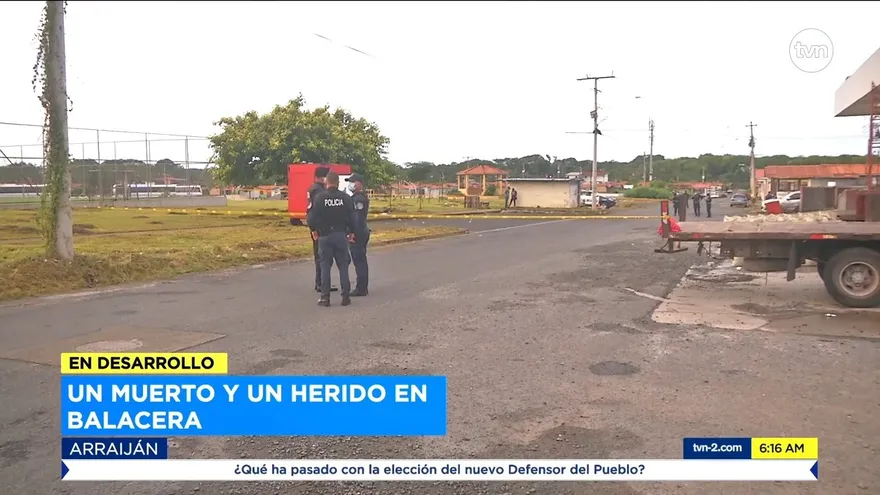 Un muerto y un herido por balacera en Arraiján