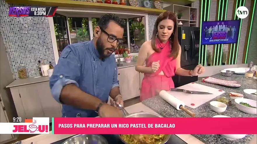 Receta: Pastel de bacalao