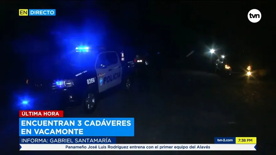 Se reporta triple homicidio en área apartada de Arraiján