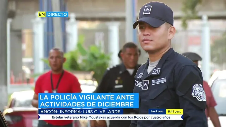 Policía Nacional suspende vacaciones para reforzar seguridad en fiestas de fin de año