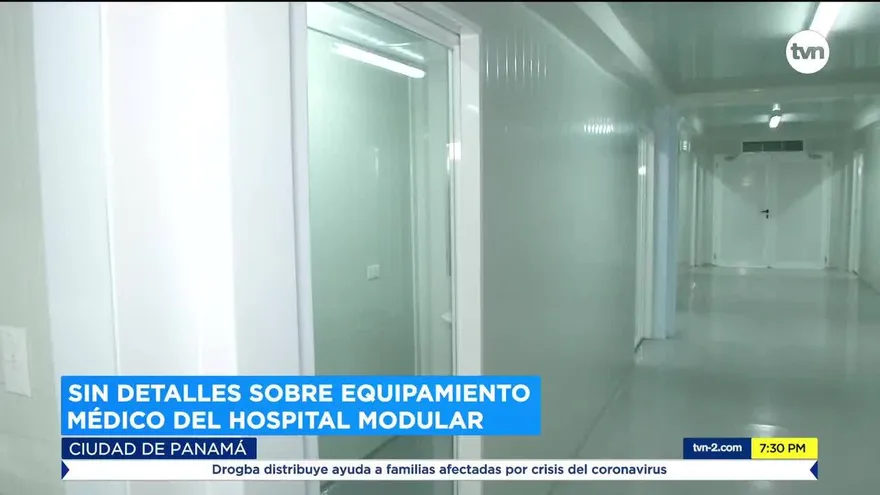 Sin detalles sobre equipamiento médico del Hospital Modular