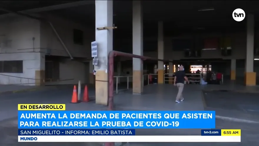 Aumenta demanda de personas para hacerse pruebas de COVID-19 en San Miguelito