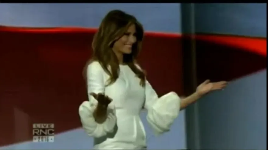 Melania Trump dice que su marido está "listo" para liderar EEUU