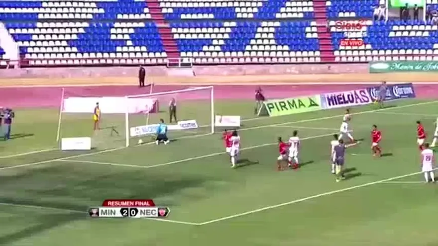 Gol de tiro penal cobrado por Roberto Nurse con Mineros de Zacatecas