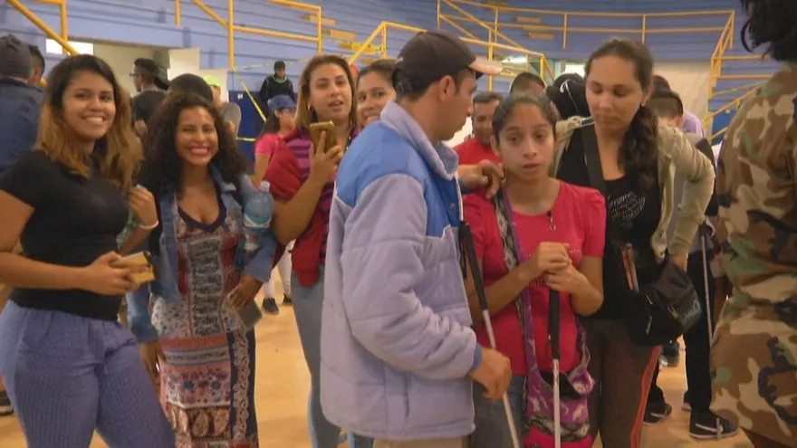 Sesenta personas con discapacidad visual conquistan la cima del Volcán Barú