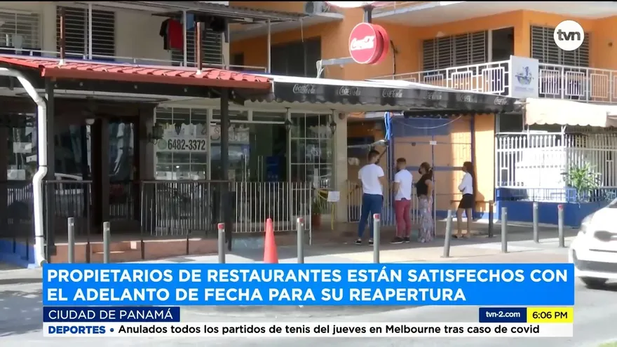 Satisfacción en dueños de restaurantes por reaperturas