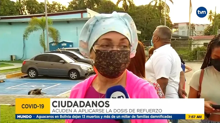 Panameños opinan sobre jornada de vacunación