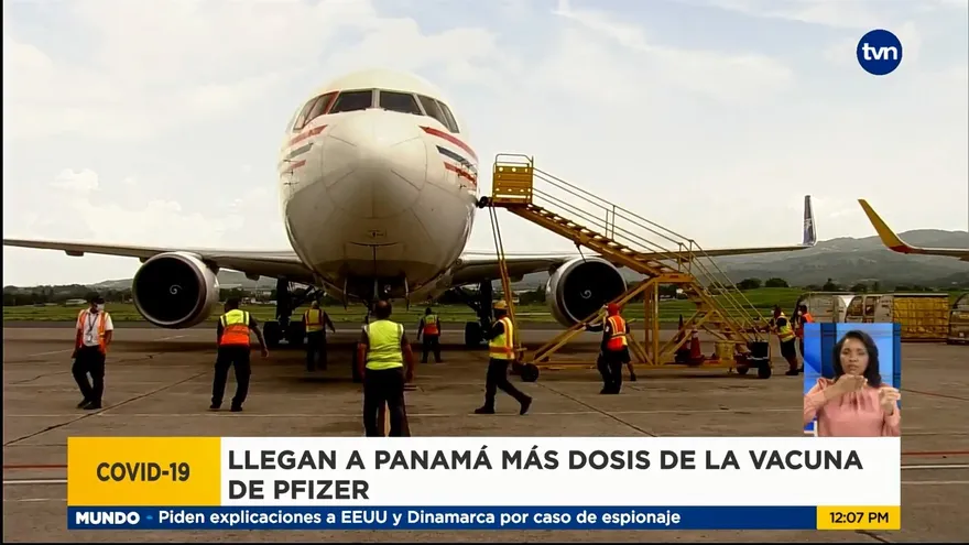 Llega nuevo lote de vacunas de Pfizer