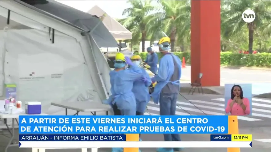 Abren centro de hisopado en Arraiján