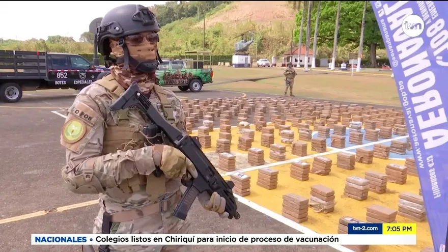 Puertos panameños ruta para traficar droga