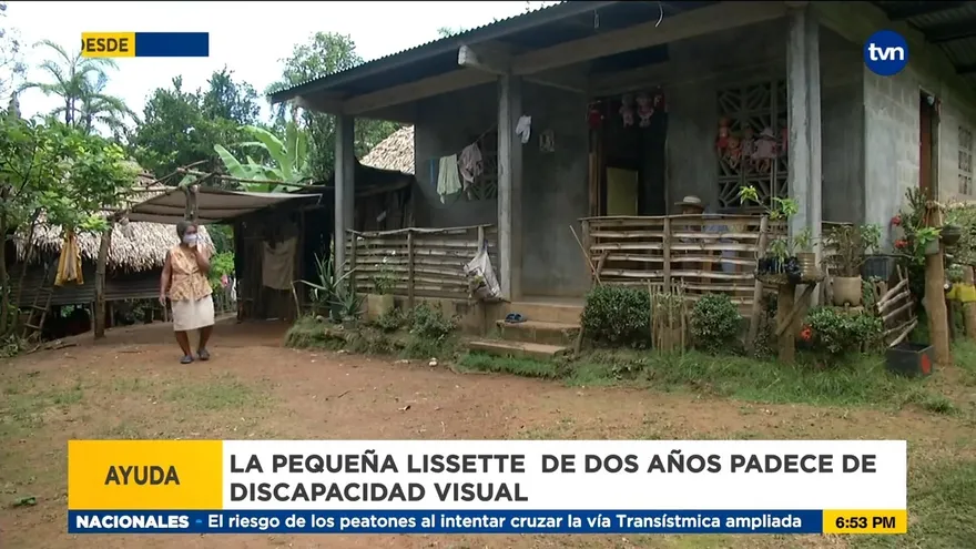 Una difícil situación enfrentan los abuelos de la pequeña en Veraguas