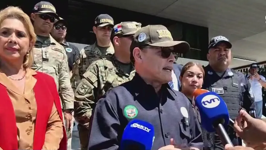 Ministro de Seguridad, Frank Ábrego.