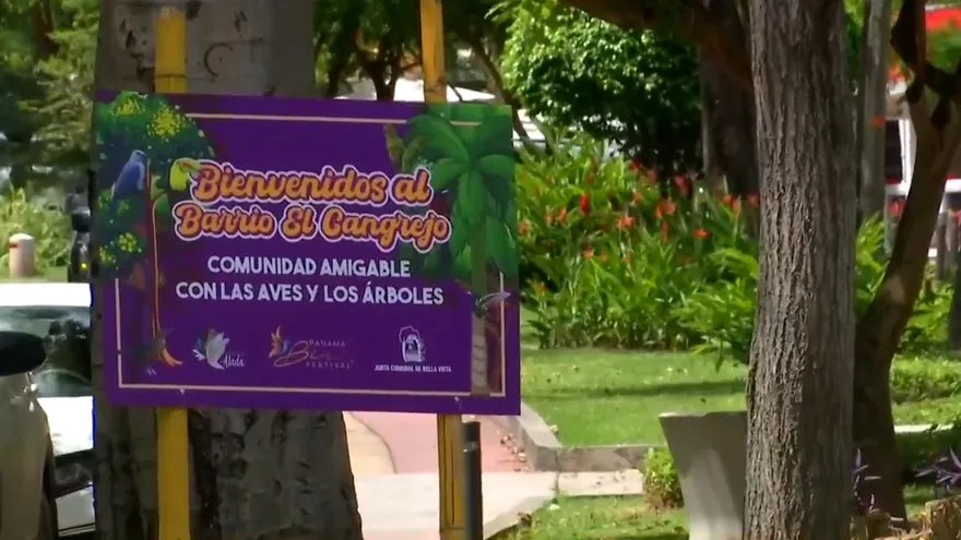 El Cangrejo, barrio amigable con aves y árboles