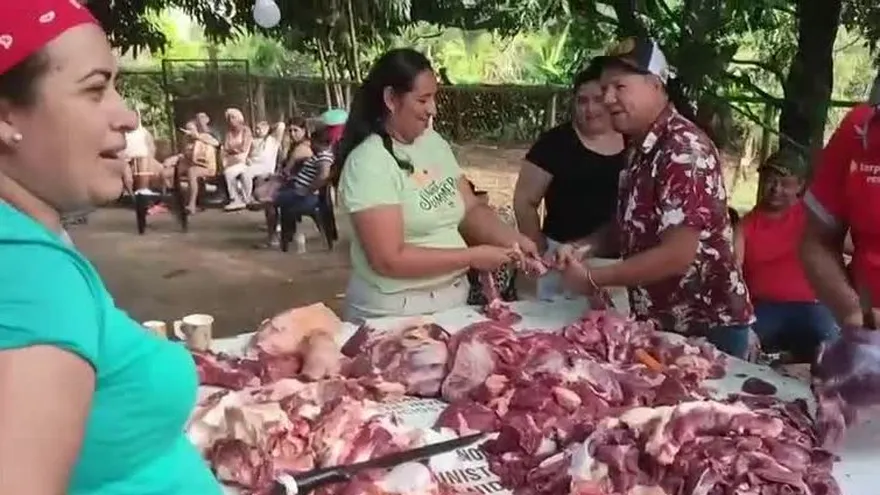 Las matanzas, herencia cultural que se vive en familia