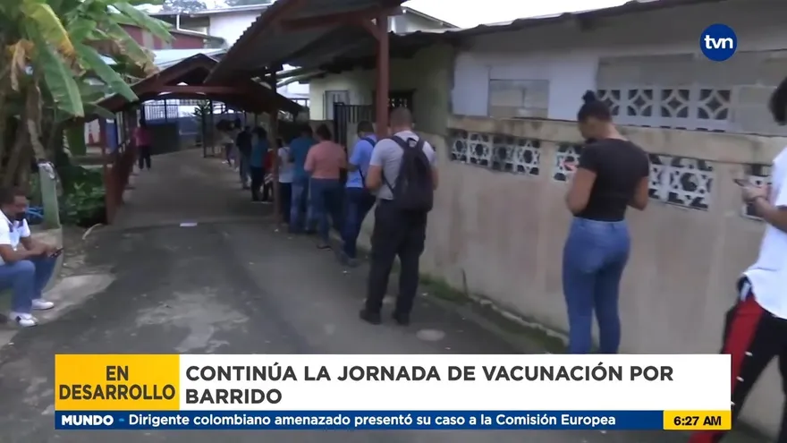 Avanza la vacunación en el circuito 8-9