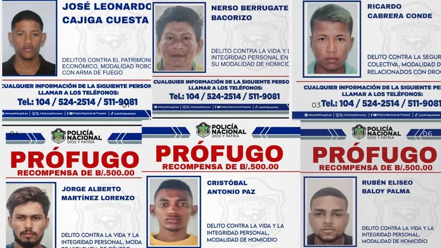 Estos son los 59 evadidos de la cárcel La Joyita que siguen prófugos