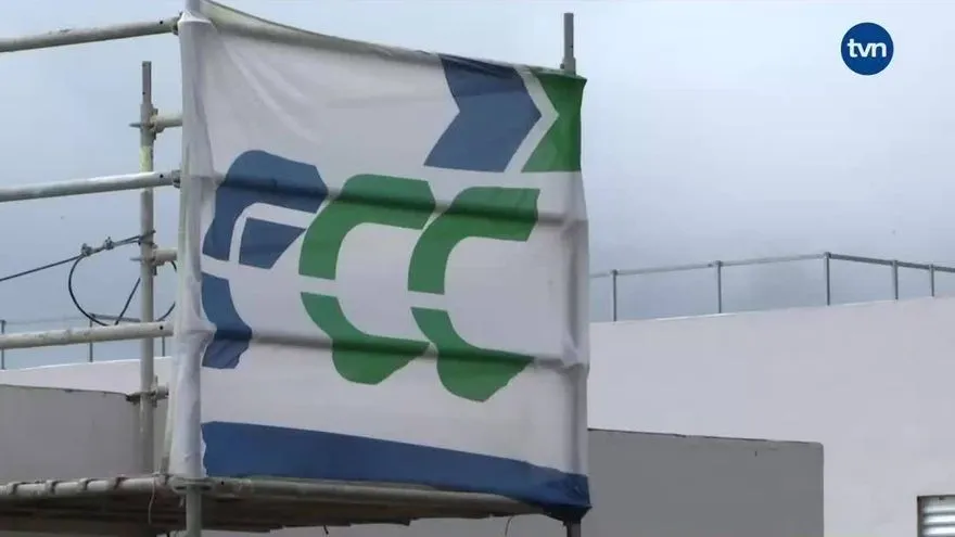 Logo de la empresa FCC.