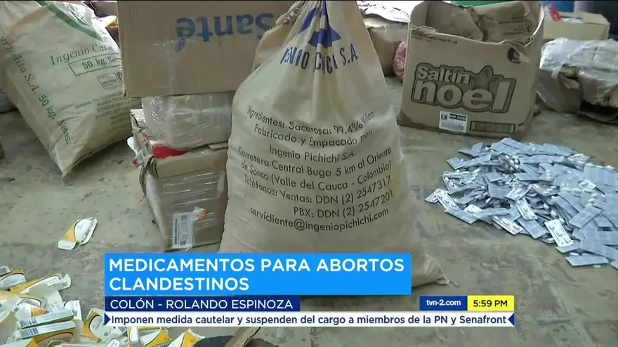 Decomiso de medicamentos a bordo de una embarcación