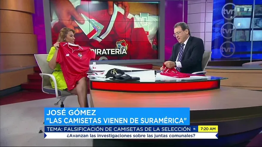 Camisetas falsificadas de las Selección de Panamá provienen de Suramérica