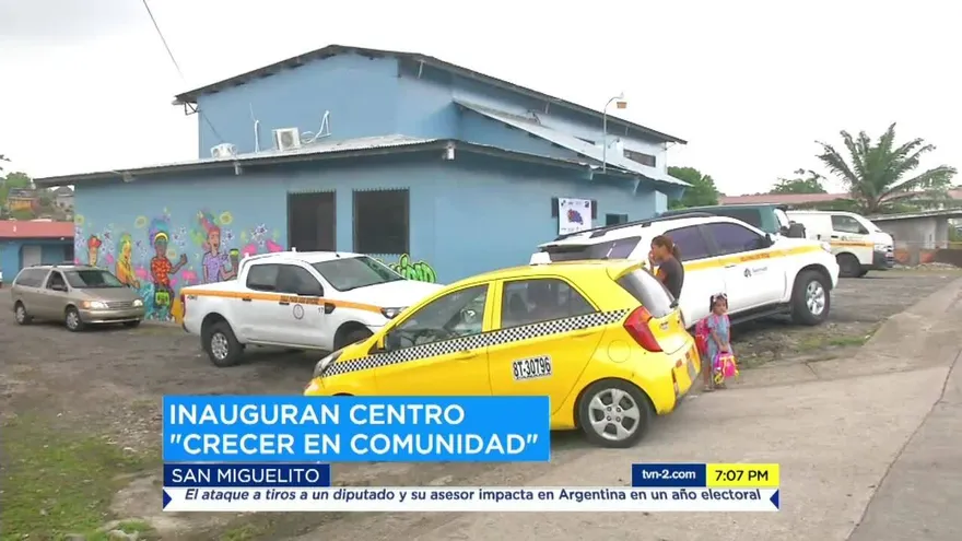 Inauguran centro "Crecer En Comunidad" en San Miguelito