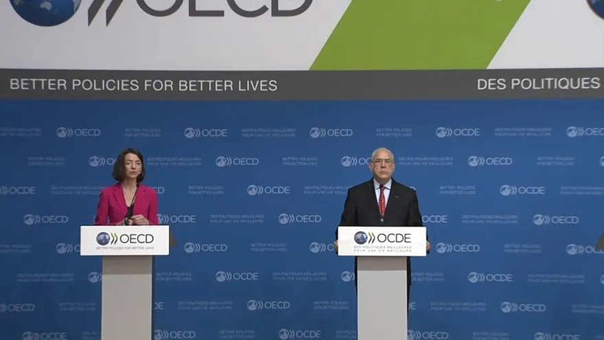 La OCDE prevé una recesión mundial de al menos 6% para 2020 por la pandemia