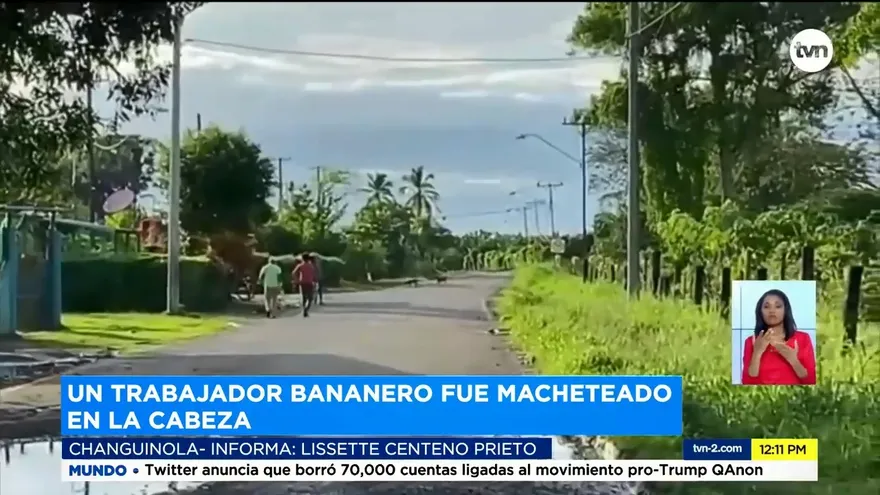 Se recupera trabajador bananero que fue herido en la cabeza tras ser asaltado en Changuinola
