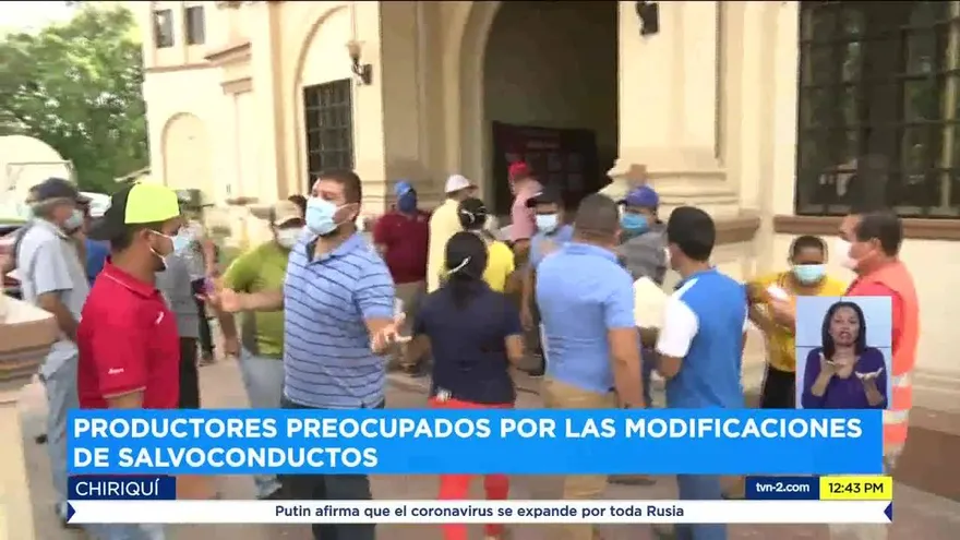 Productores y transportistas piden extensión de salvoconductos