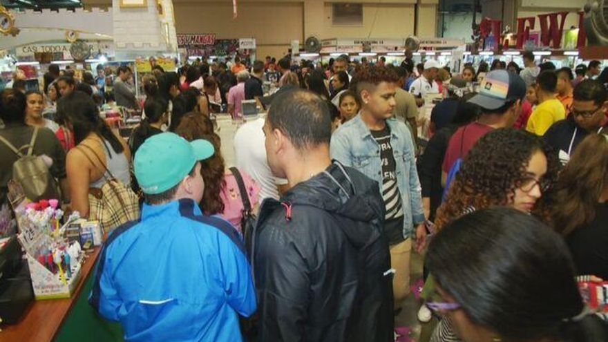 Imagen de archivo de la Feria Internacional del Libro de Panamá 2019.